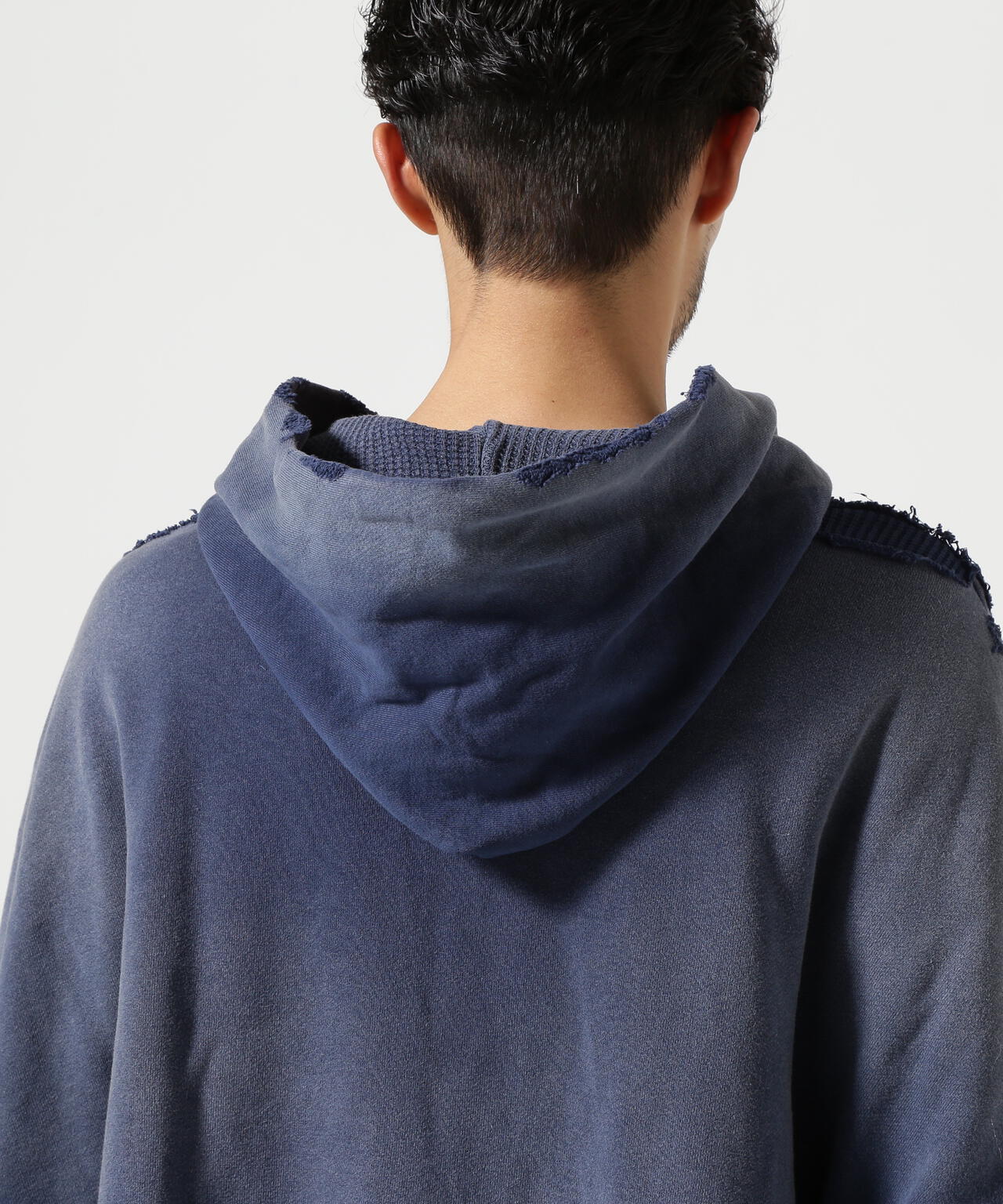 READYMADE/レディーメイド/DOUBLE FACE HOODIE/NAVY | ROYAL FLASH