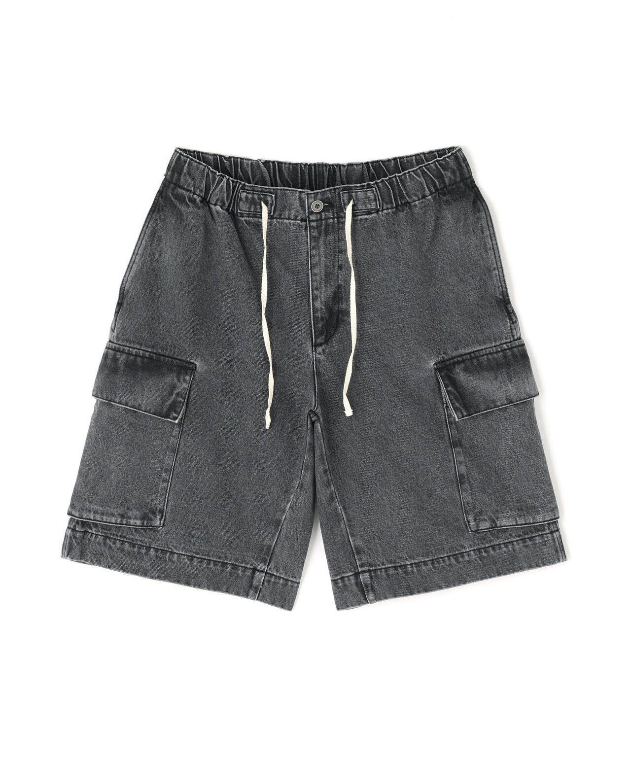 B omnivore/ビーオムニボー DENIM CARGO SHORTS デニムカーゴショーツ