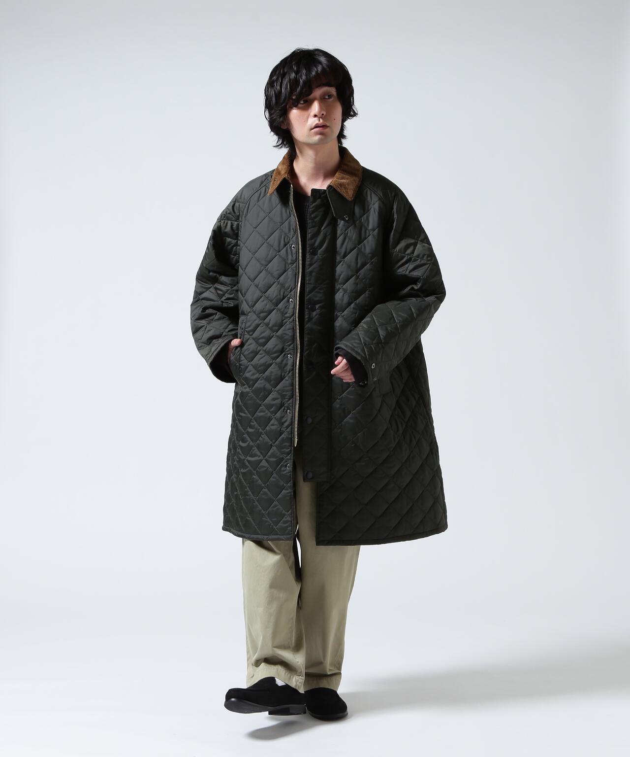 Barbour/バブアー EXMOOR QUILTING MID-LENGTH COAT エクスモア