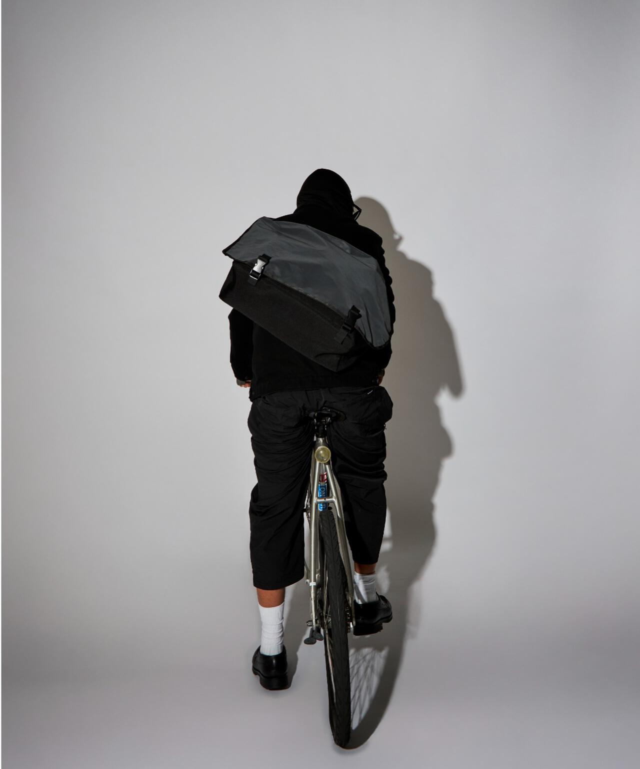 PACKING|パッキング|BLACK REFLECTIVE MESSENGER|リフレクター