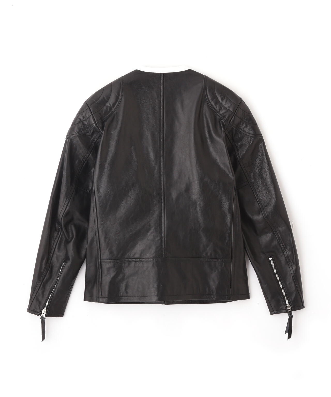 NOCOLLAR RACING JACKET/ノーカラーレーシングジャケット | Schott