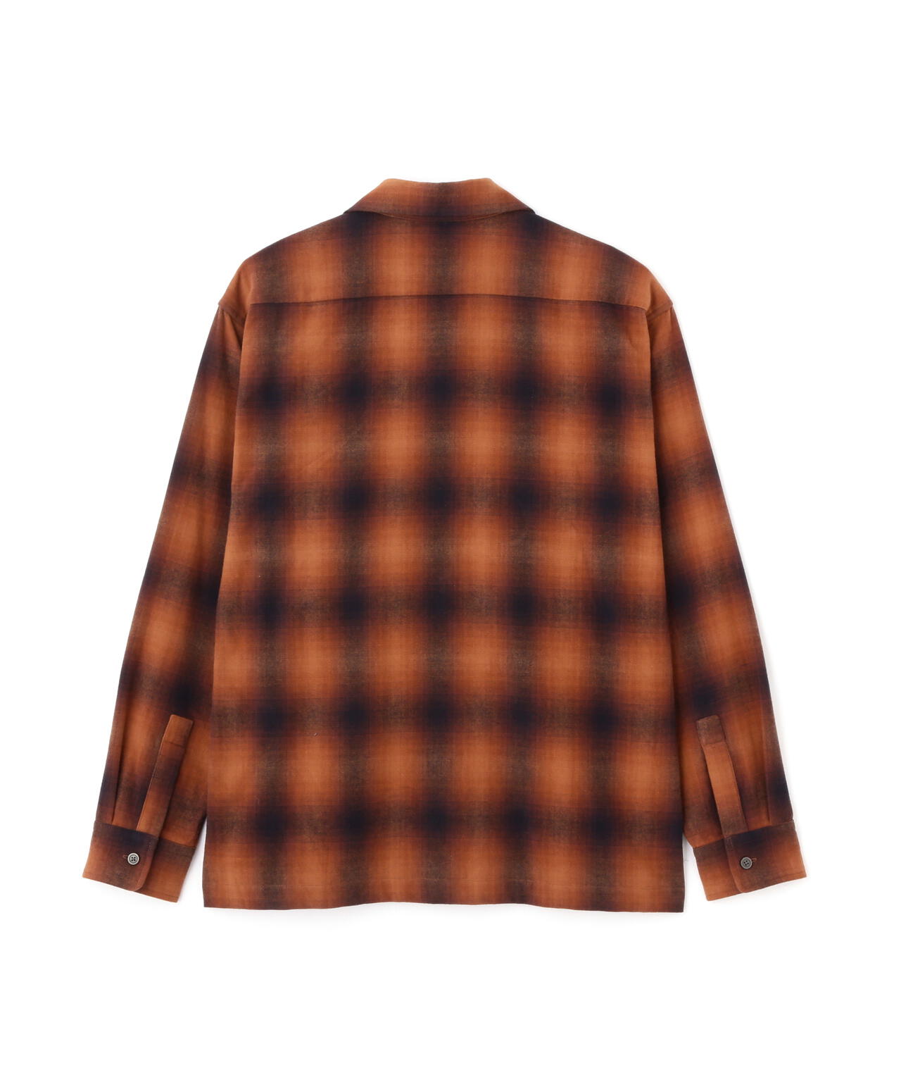 OMBRE CHECK FLANNEL LS SHIRT/オンブレチェック フランネル LSシャツ