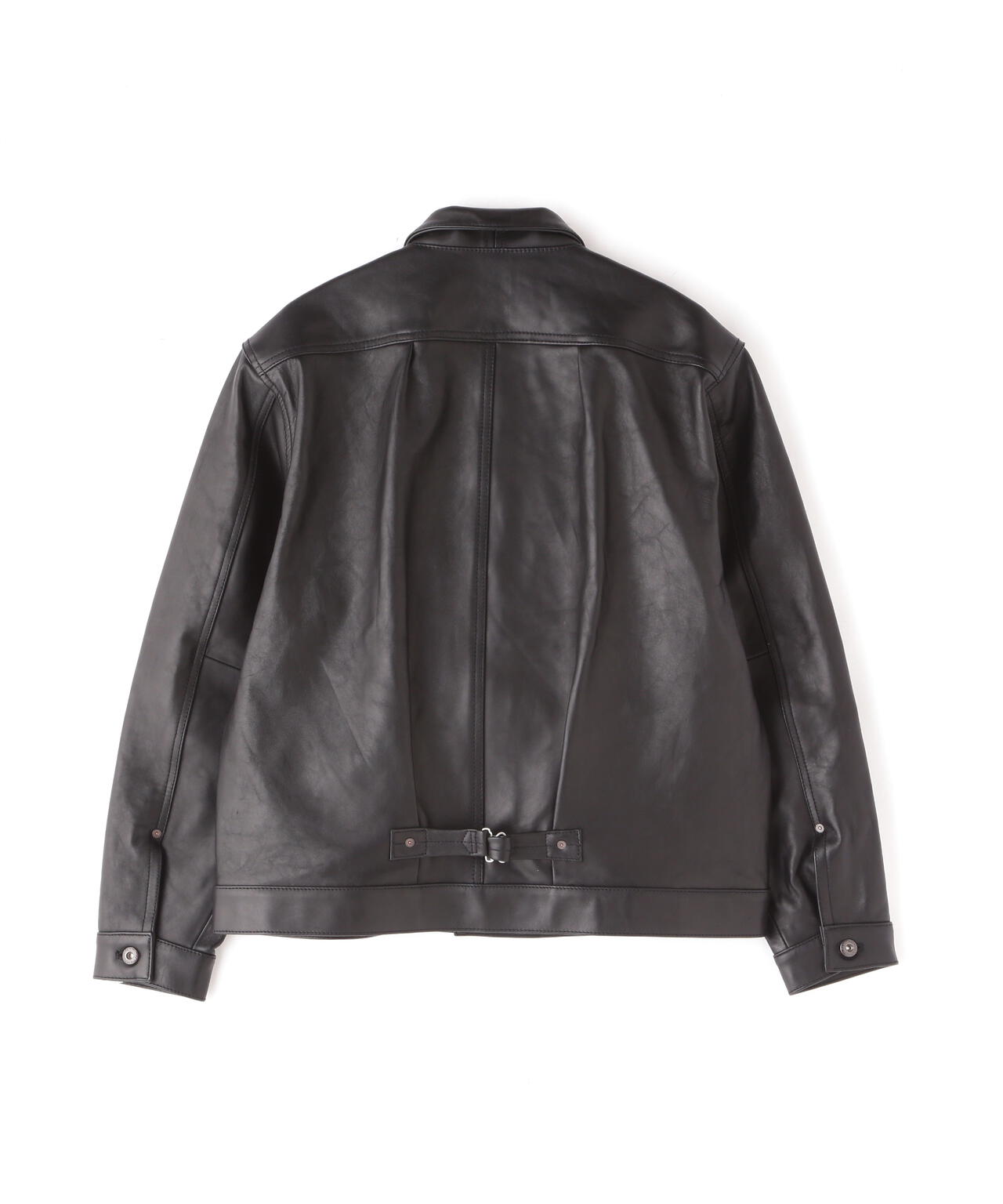 SHEEP LEATHER 1st TRACKER JACKET/シープレザー トラッカージャケット
