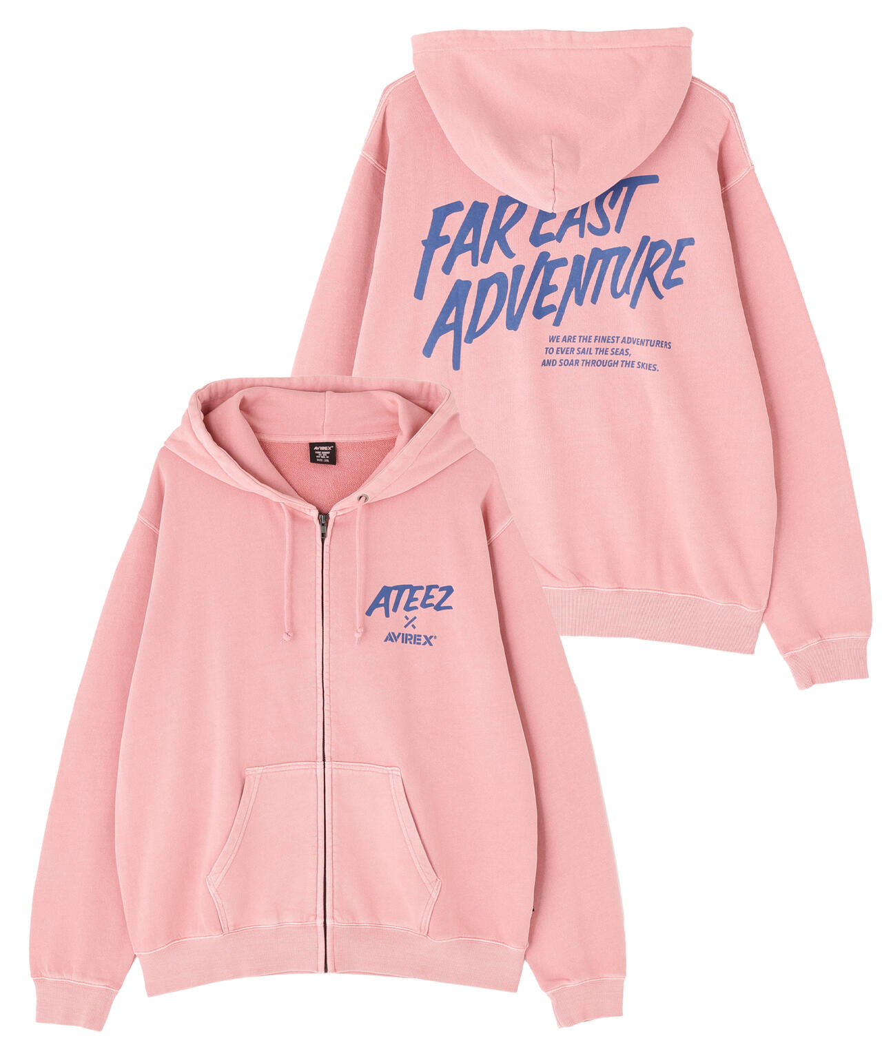 AVIREX × ATEEZ / FADE WASH PARKA ”ADVENTURE” | AVIREX