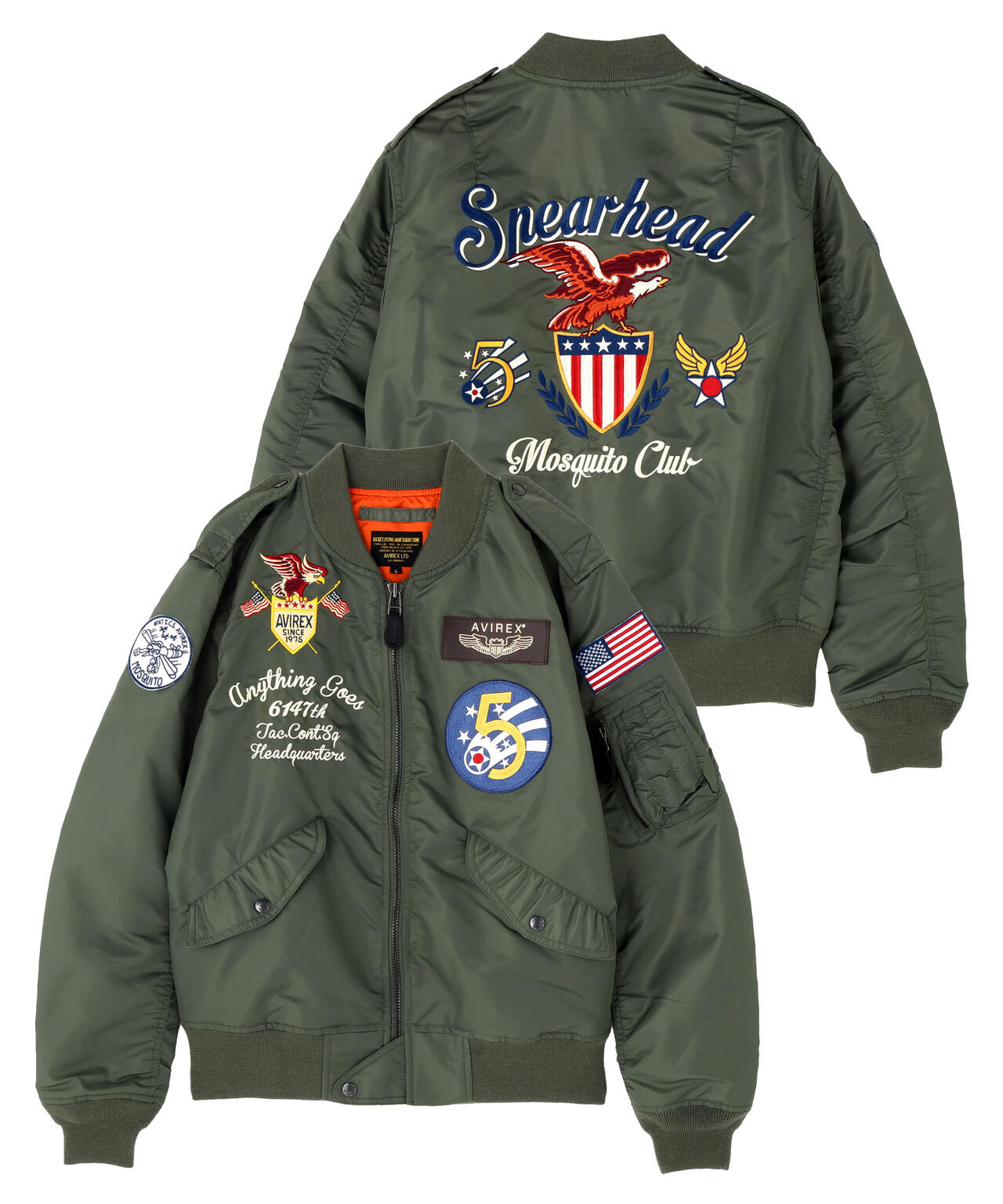 WEB＆DEPOT限定》L-2 5th AIR FORCE | AVIREX（アヴィレックス