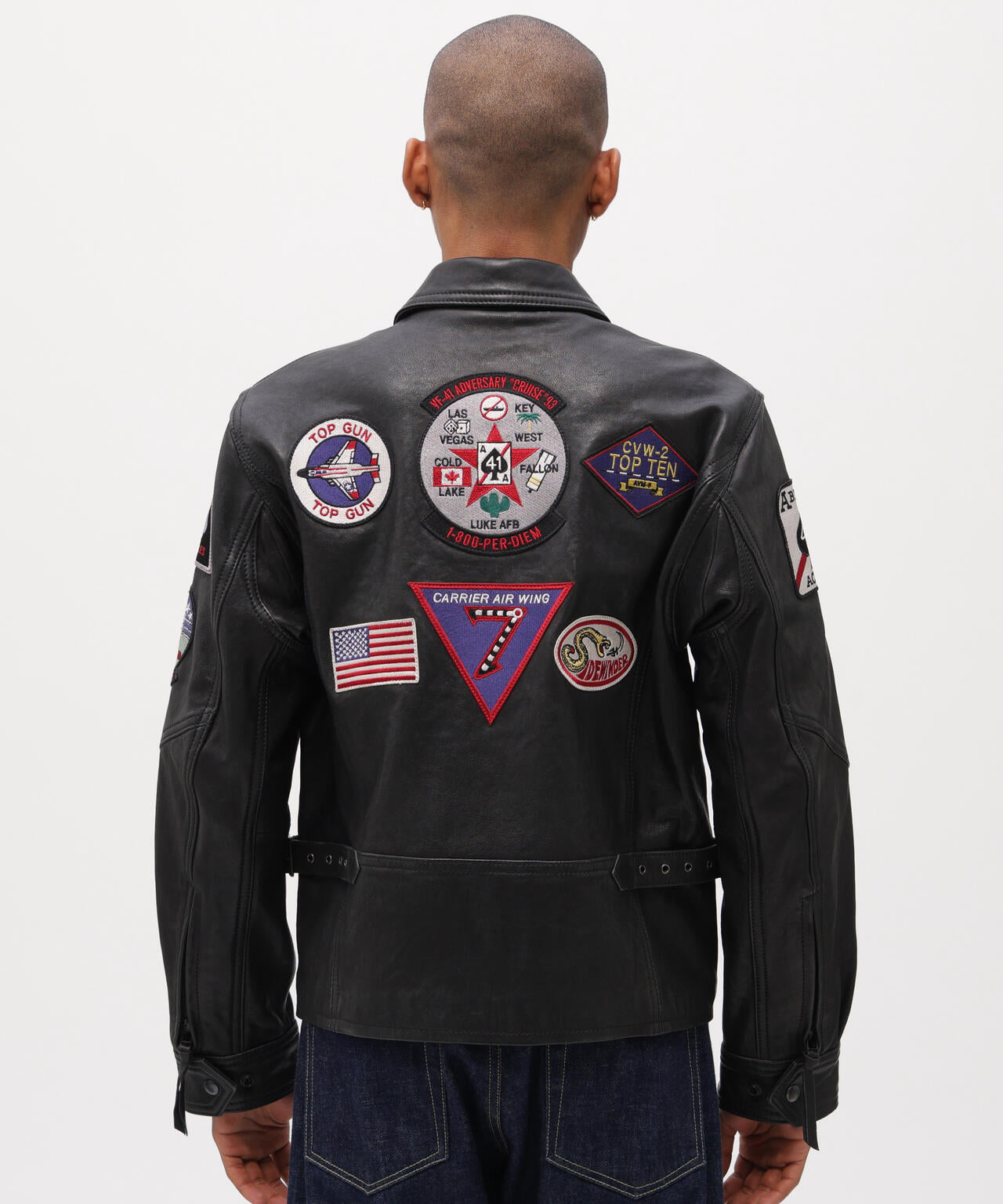 ANJ4 JACKET BLACK ACES | AVIREX（アヴィレックス） ｜【公式】通販