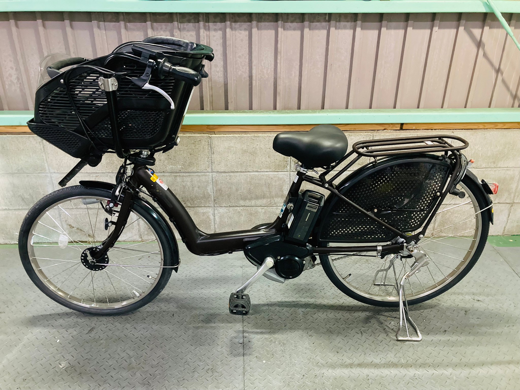 電動自転車 BS Angelino 3人乗り対応 28 43子乗せ電動自転車