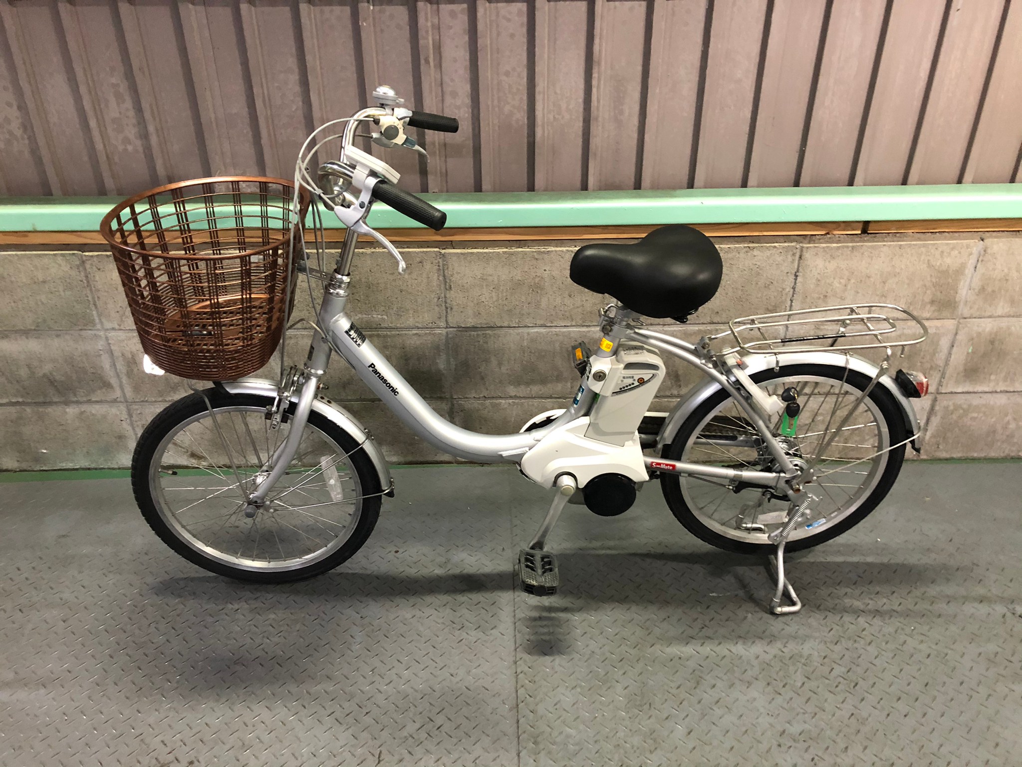 電動自転車 パナソニック VIVI LIGHT20 20インチ 3.1Ah シルバー