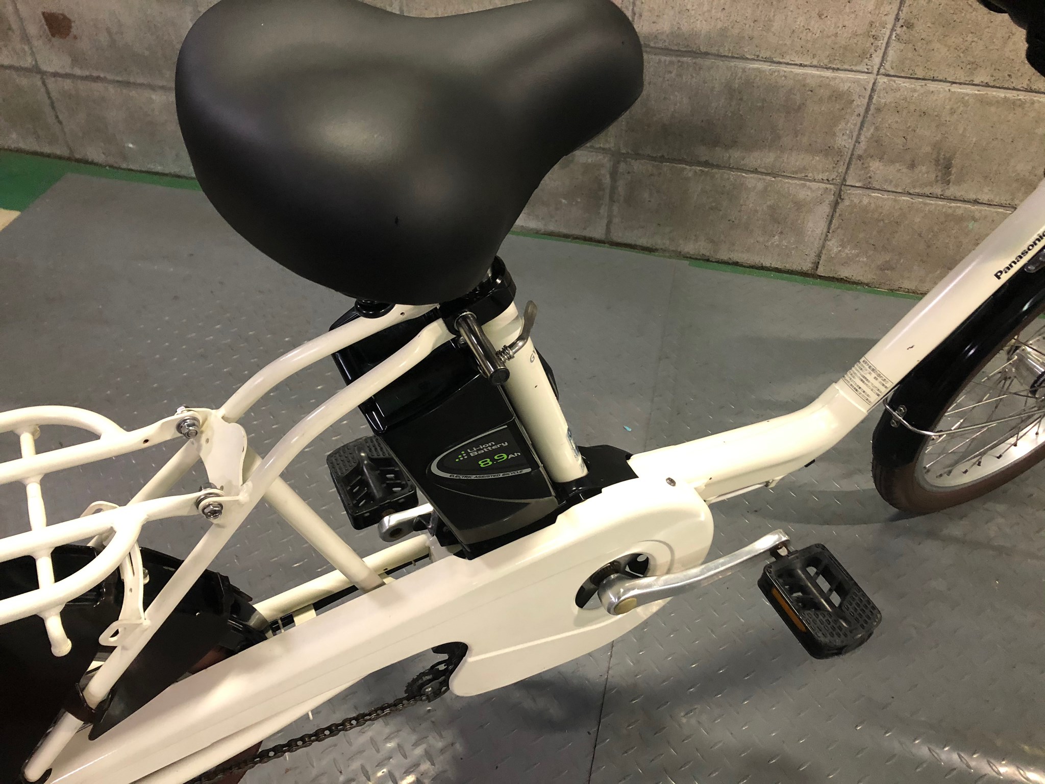 SOLD OUT】電動自転車 パナソニック ギュットミニ DX 白 大容量8.9Ah