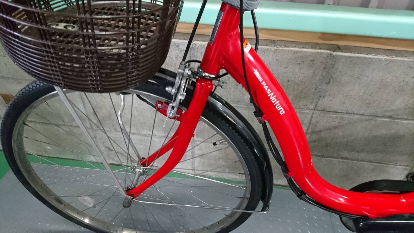 SOLD OUT】電動自転車 ヤマハ PAS ナチュラ 26インチ 赤 大容量8.9Ah