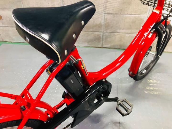SOLD OUT】電動自転車 YAMAHA PAS babby 赤 子供乗せ 3人乗り適合
