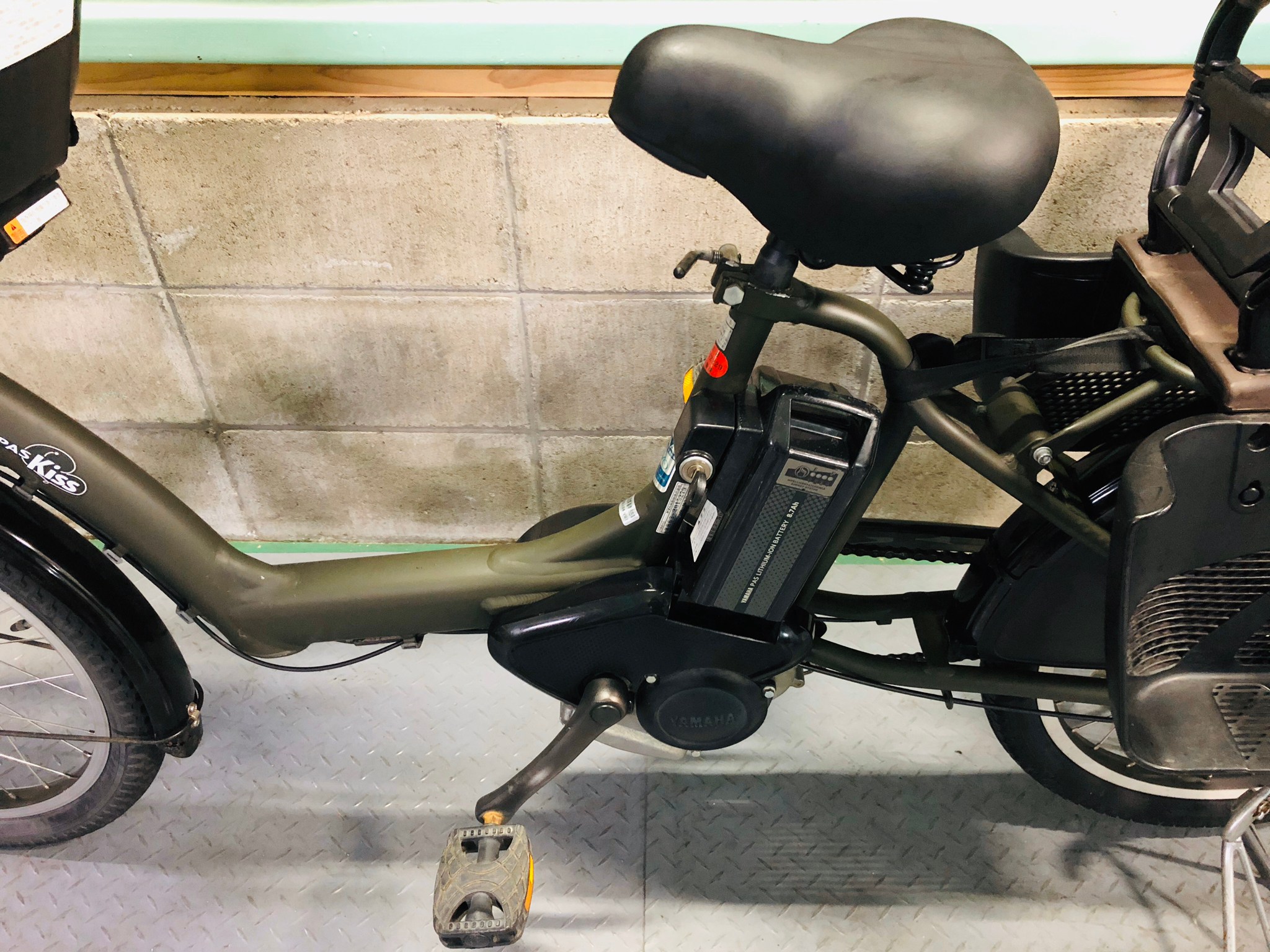 SOLD OUT】電動自転車 ヤマハ PAS Kiss 20インチ 大容量8.7Ah モス