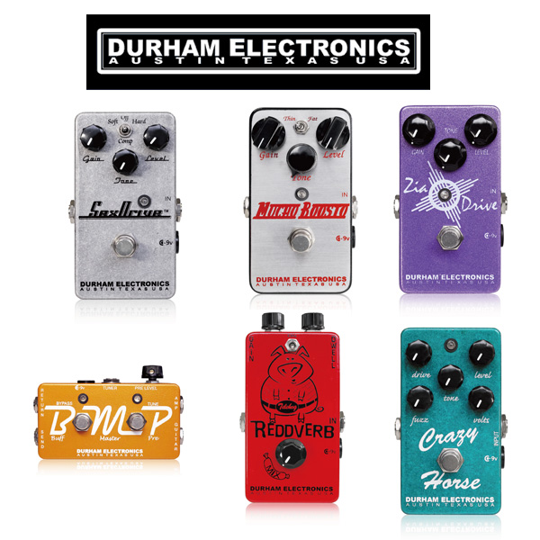 アメリカ製エフェクターブランド Durham Electronics のご紹介