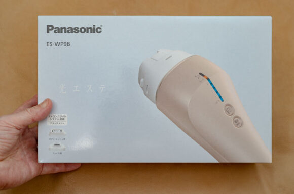 人気の脱毛器パナソニック「光エステES-WP98」を勢いで購入したけど