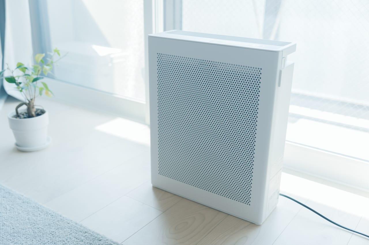 象印 空気清浄機 PU-SA35 レビュー／シンプルでデザインが良く使い