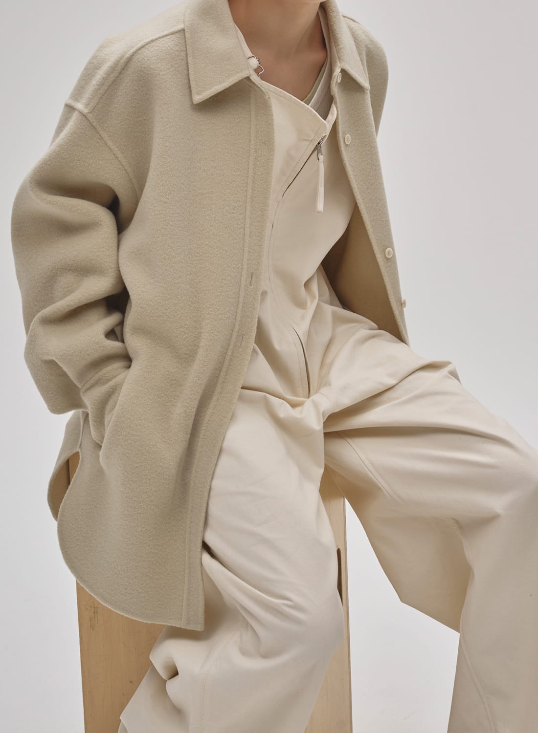 WOOL SHIRTS JACKET|ウール シャツ ジャケットウール シャツ