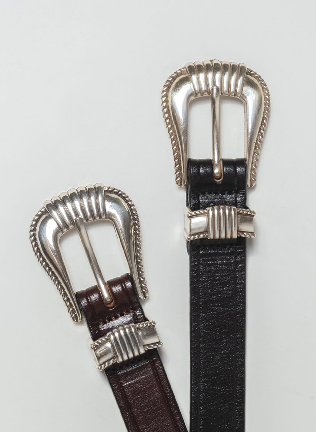 3-PIECE SILVER BUCKLE BELT|スリーピース シルバーバックル ベルト