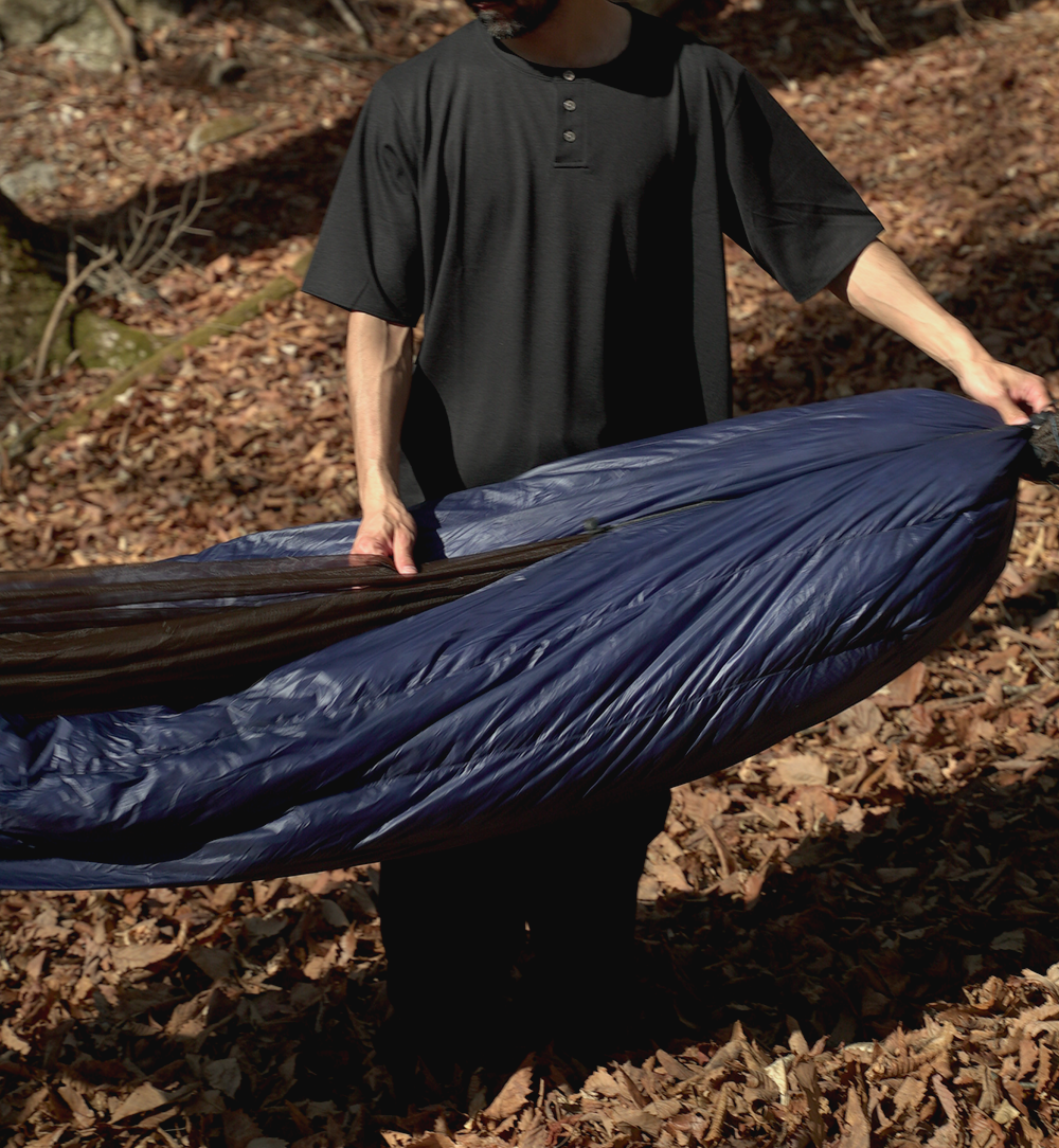 JINDAIJI MOUNTAIN WORKS × Moonlightgear / Cloud Mesh Hammock 軽Edition