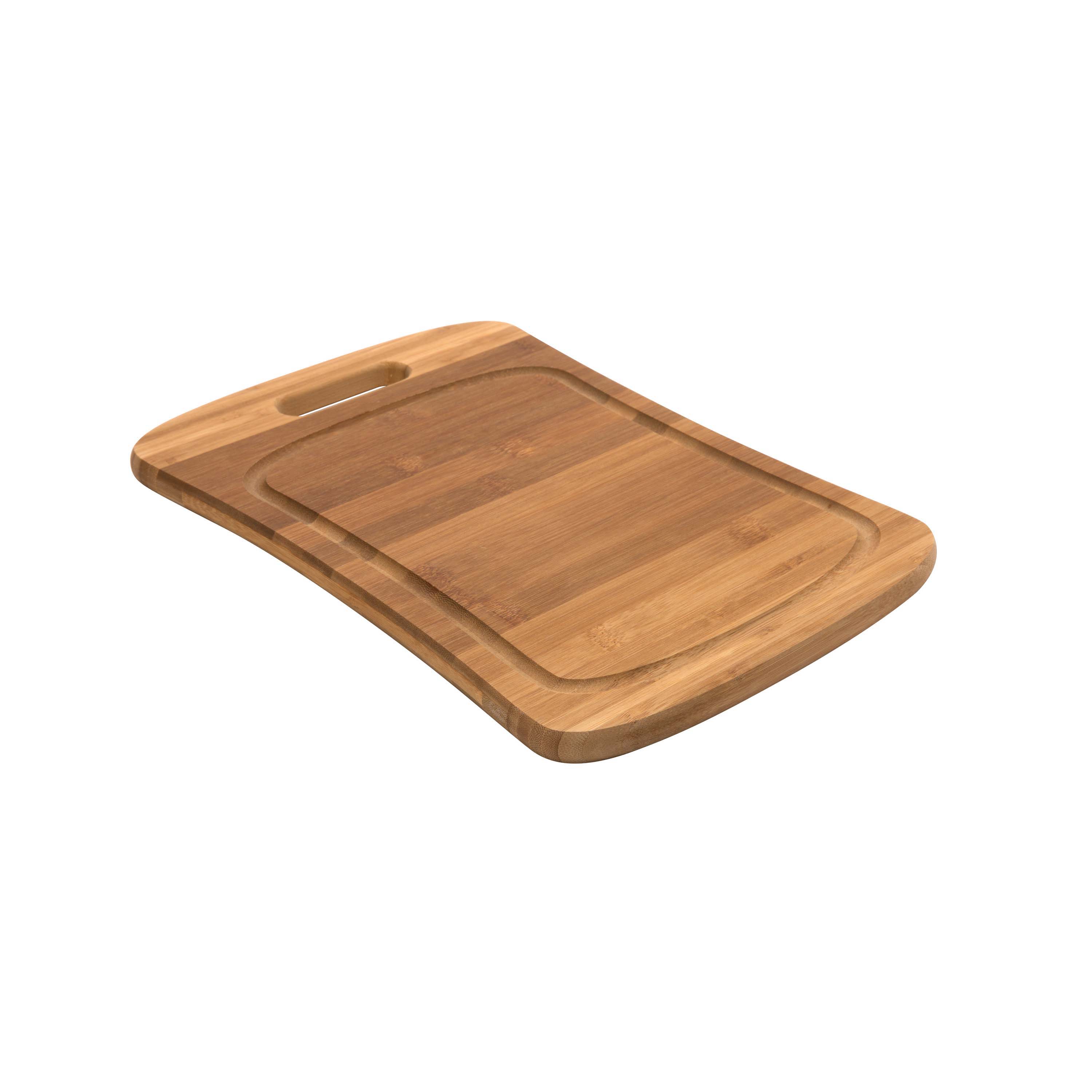 Kitchen Details Bamboo Cutting Board 13.78-in L x 9.84-in W Wood