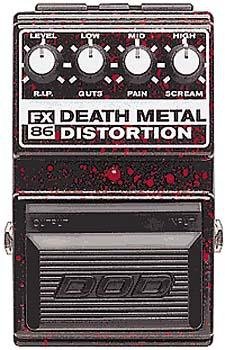 DOD Death Metal (FX86B) - Pedal on ModularGrid