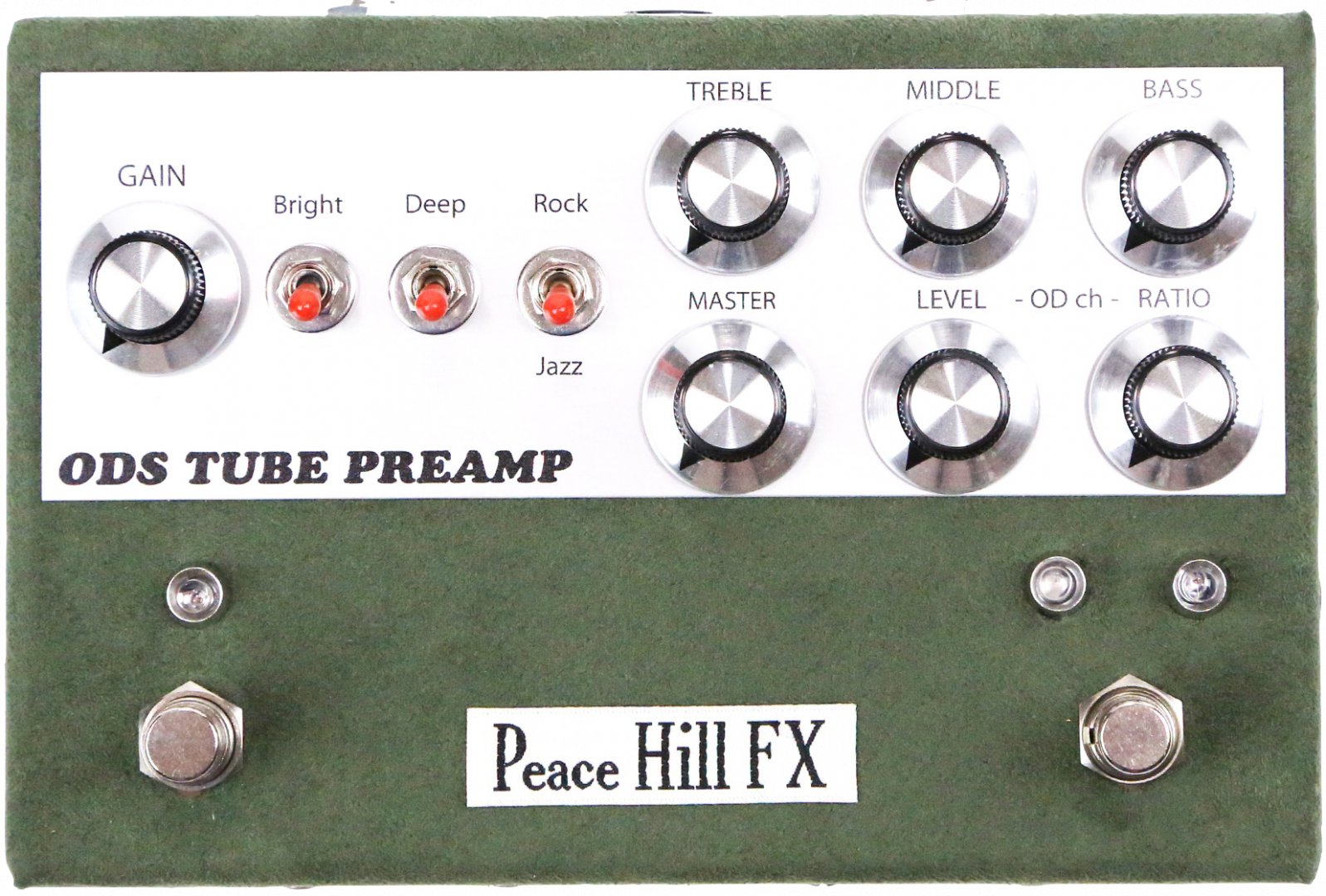Other/unknown Peace Hill FX ODS Tube Preamp - Pedal on ModularGrid