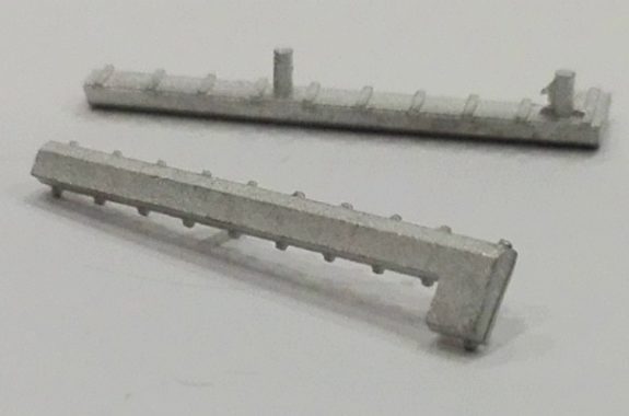 MTW002 AU-26J用ダクト右折4個&小箱2個セット Nゲージ用パーツ | 模型