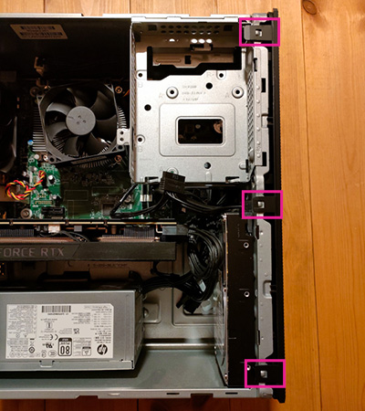 ゲーミングPC『Pavilion Gaming Desktop TG01』にSSDを増設した話