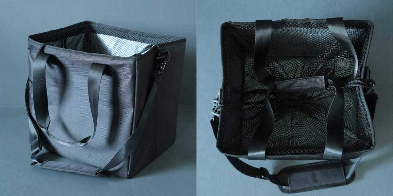 使い方、無限。マルチに使える防水仕様のボックストートバッグ