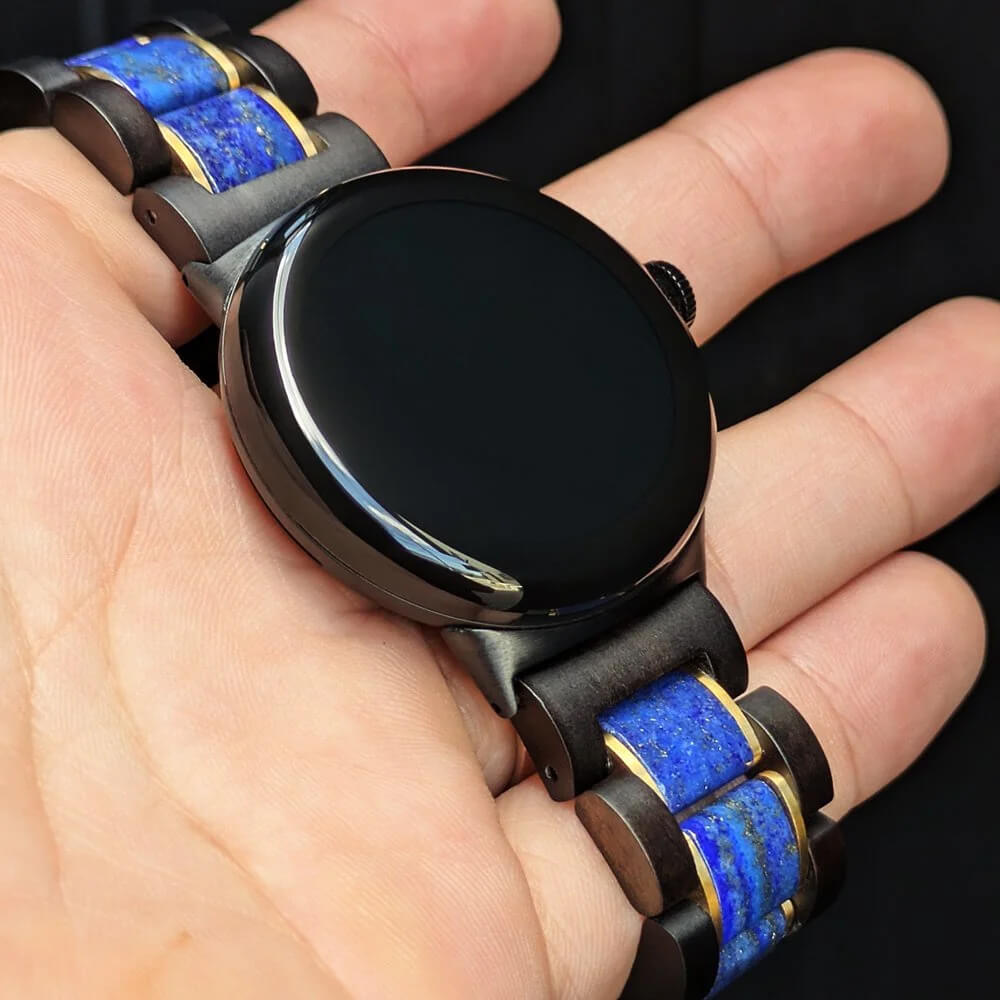 公式】ラピスラズリとサンダルウッドのグーグルピクセルウォッチバンド