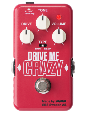 EBS Drive Me Crazy – モリダイラ楽器
