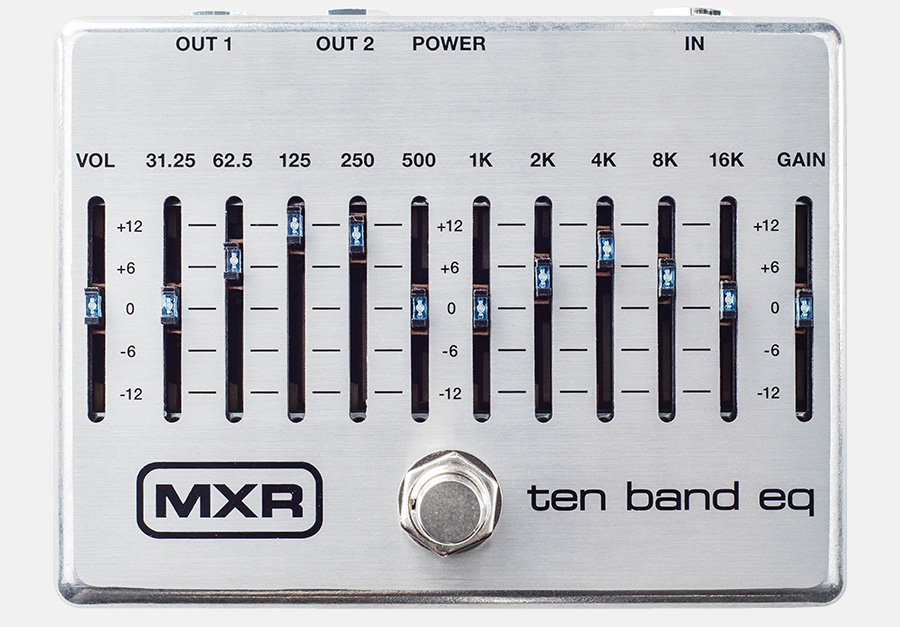 MXR® | TEN BAND EQ | M108S | モリダイラ楽器