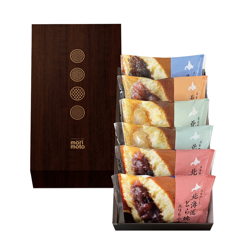 豆を楽しむ 北海道どら焼き 6個入 – もりもと オンラインショップ