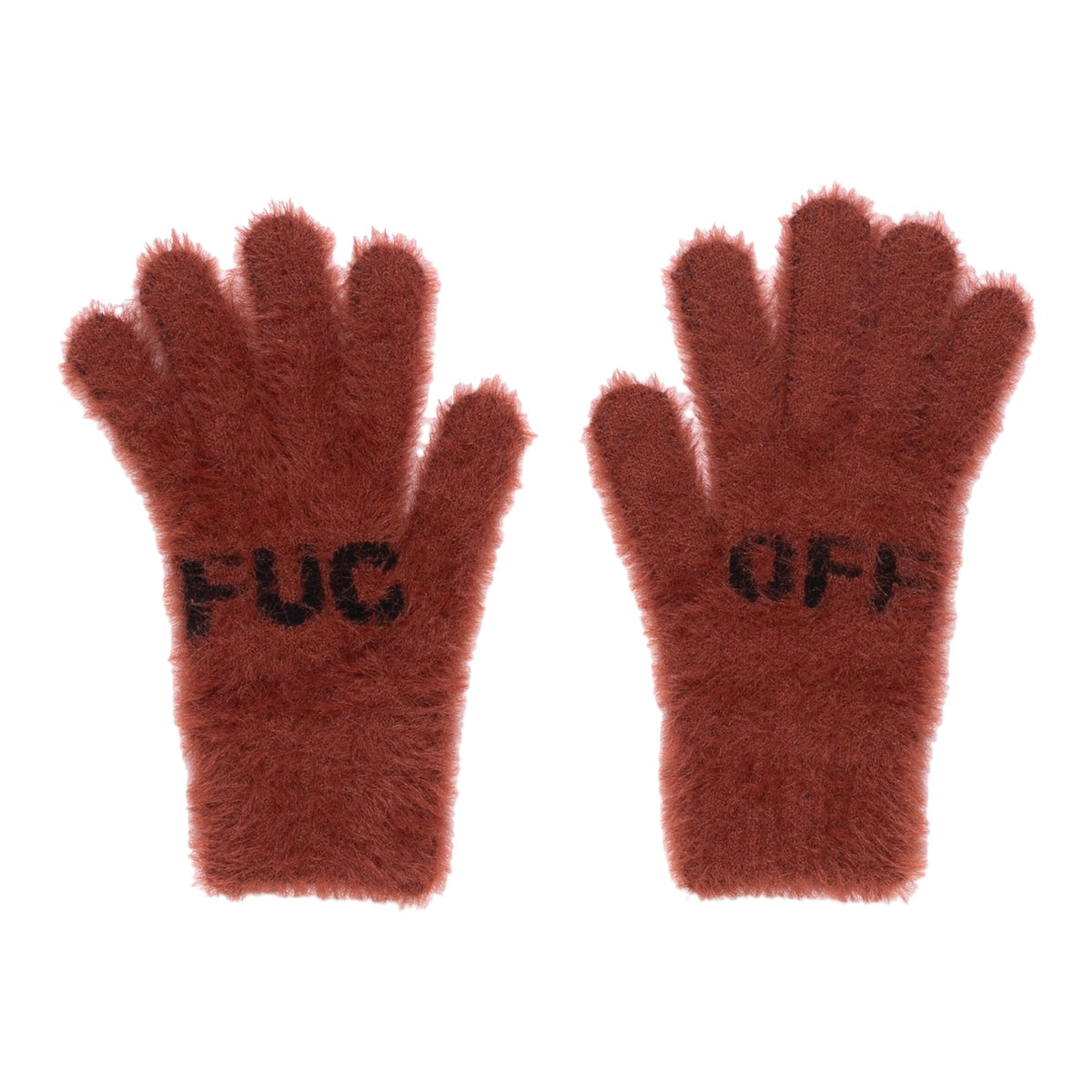 Hairy Gloves Grey, Red, Yellow - FUC – moritz store