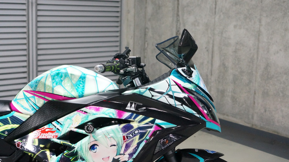 Ninja250『初音ミク』仕様 | Moto-Gallery