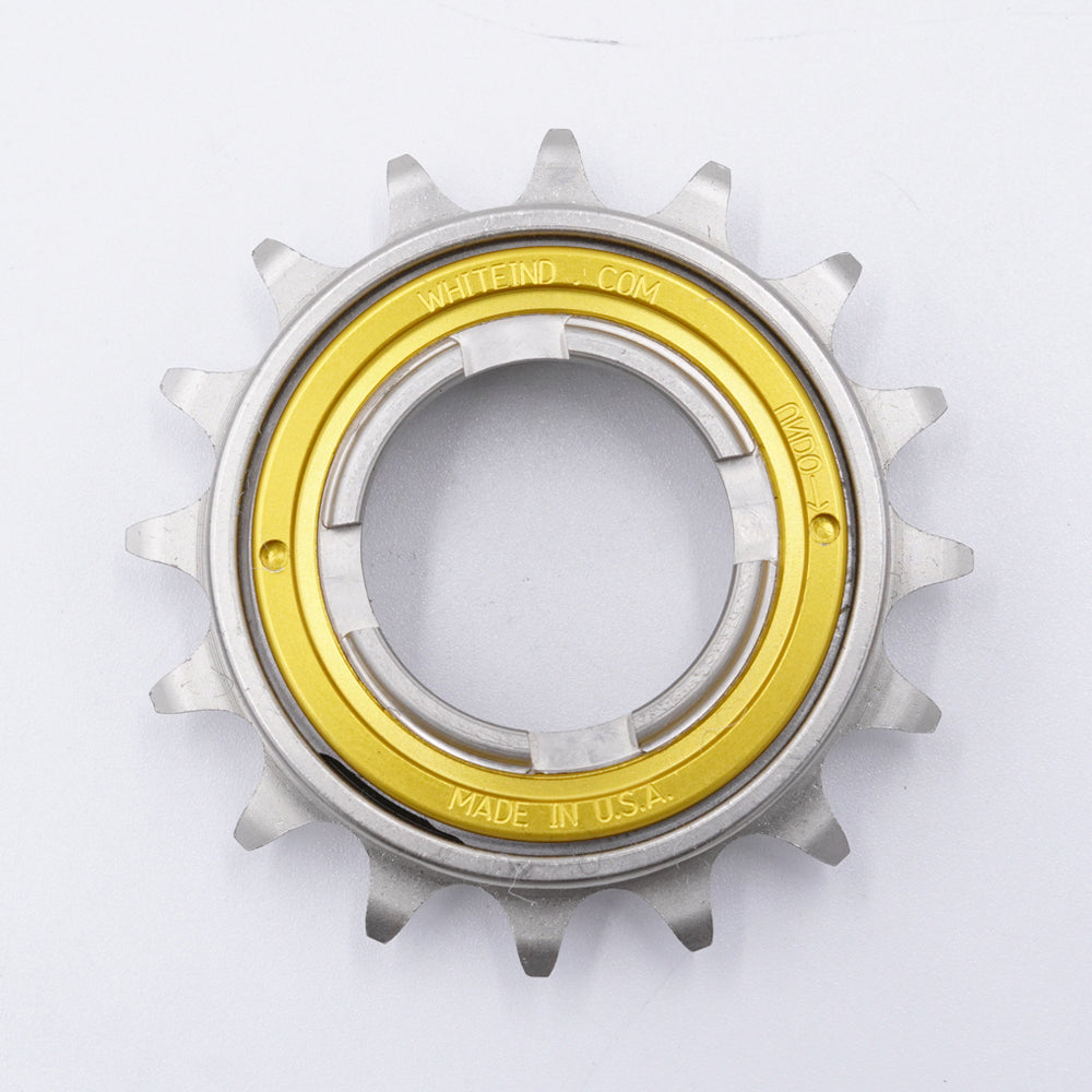 WHITEINDUSTRIES ENO SINGLE FREEWHEEL (GOLD) – BICYCLE STUDIO MOVEMENT