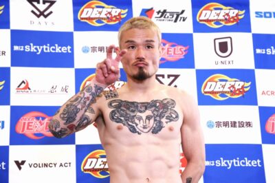 DEEP125】牛久絢太郎と王座防衛戦、福田龍彌─02─「アスリートとして