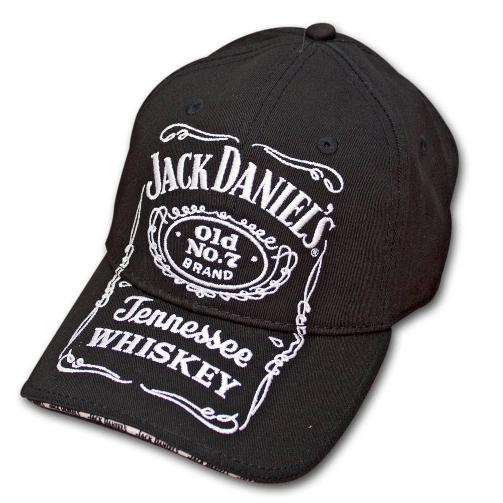 Jack Daniel's Classic Logo Hat - Black - WearYourBeer