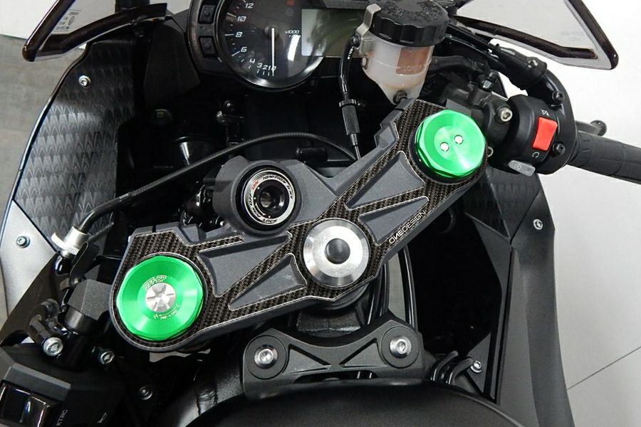 プリント(print) トップブリッジステッカー ZX-6R 12-16 | バイク