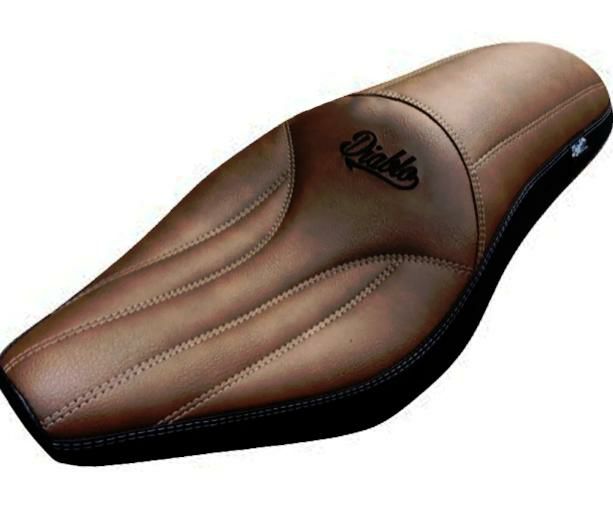 レブル250/300/500 ロング シート ディアブロカスタム ブラウン