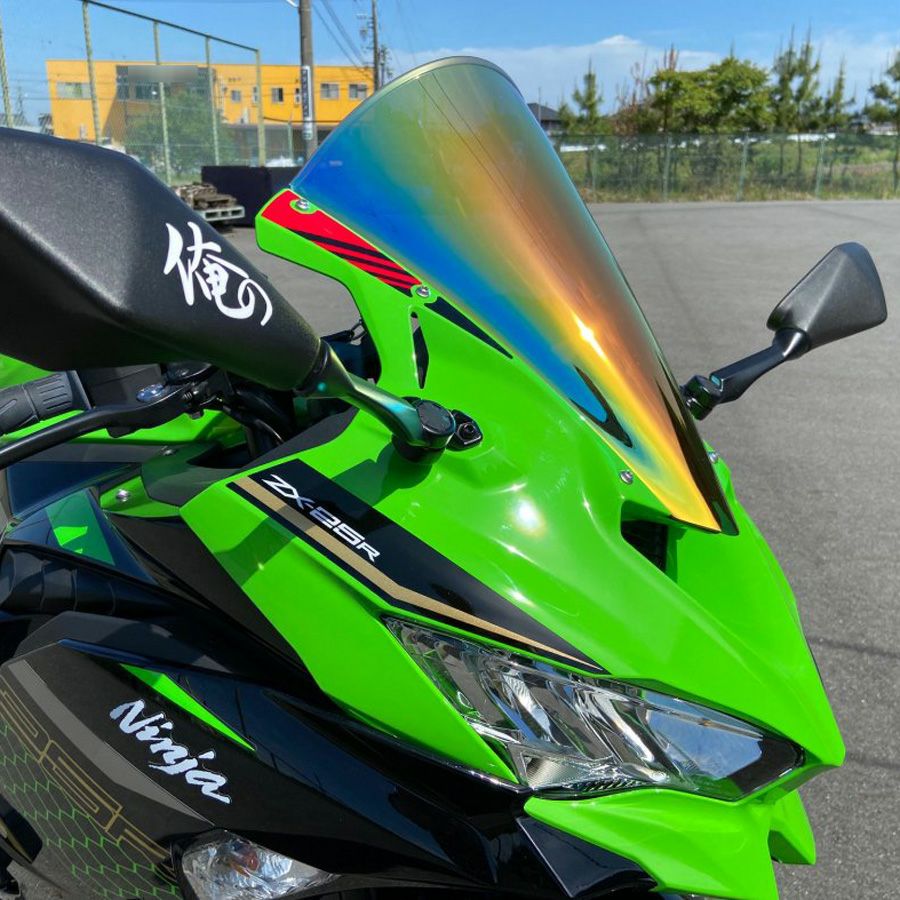 カワサキ ニンジャ ZX-25R スクリーン(ミラー) ACRY Point | バイク