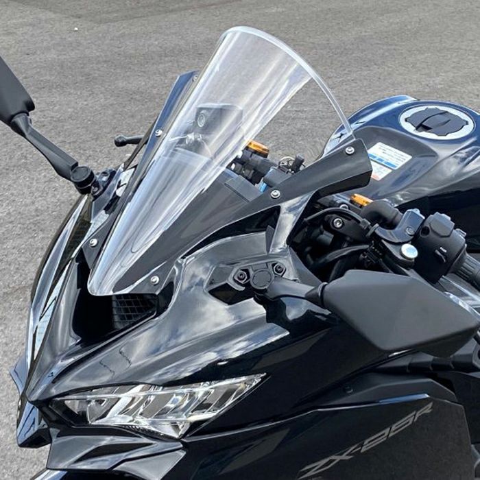 カワサキ ZX-25R スクリーン(クリア) ACRY Point | バイクカスタム