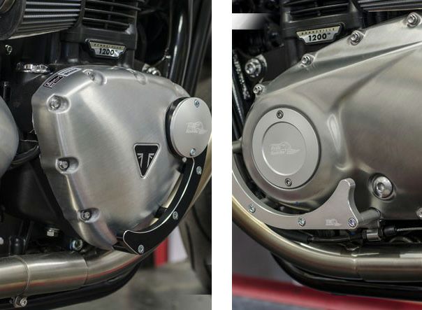 トライアンフ純正 ボバー/スラクストン1200R/RS インテークカバー