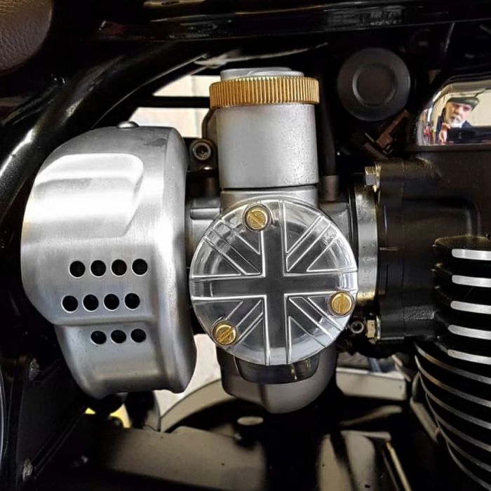 トライアンフ スラクストン|スロットルボディ・インジェクションカバー