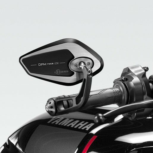 XSR900 22- バーエンドミラー REVENGE SS ブラック Eマーク付き DPM
