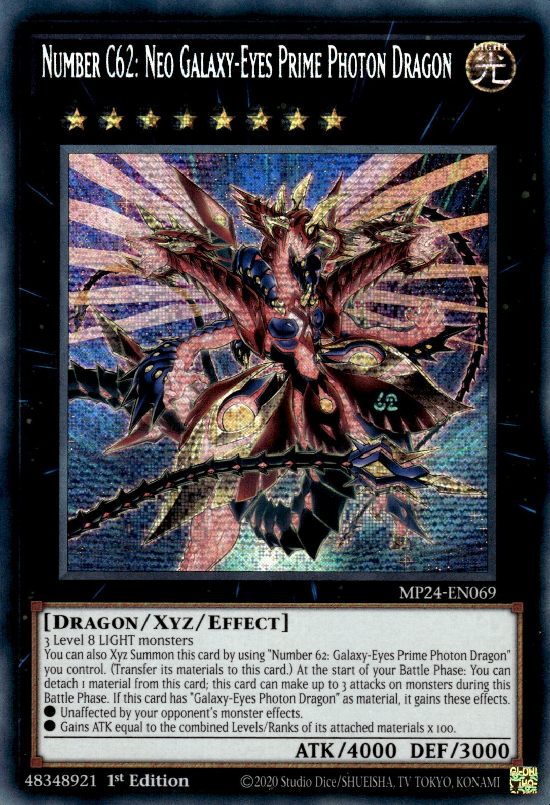Number C62: Neo Galaxy-Eyes Prime Photon Dragon - Yugipedia
