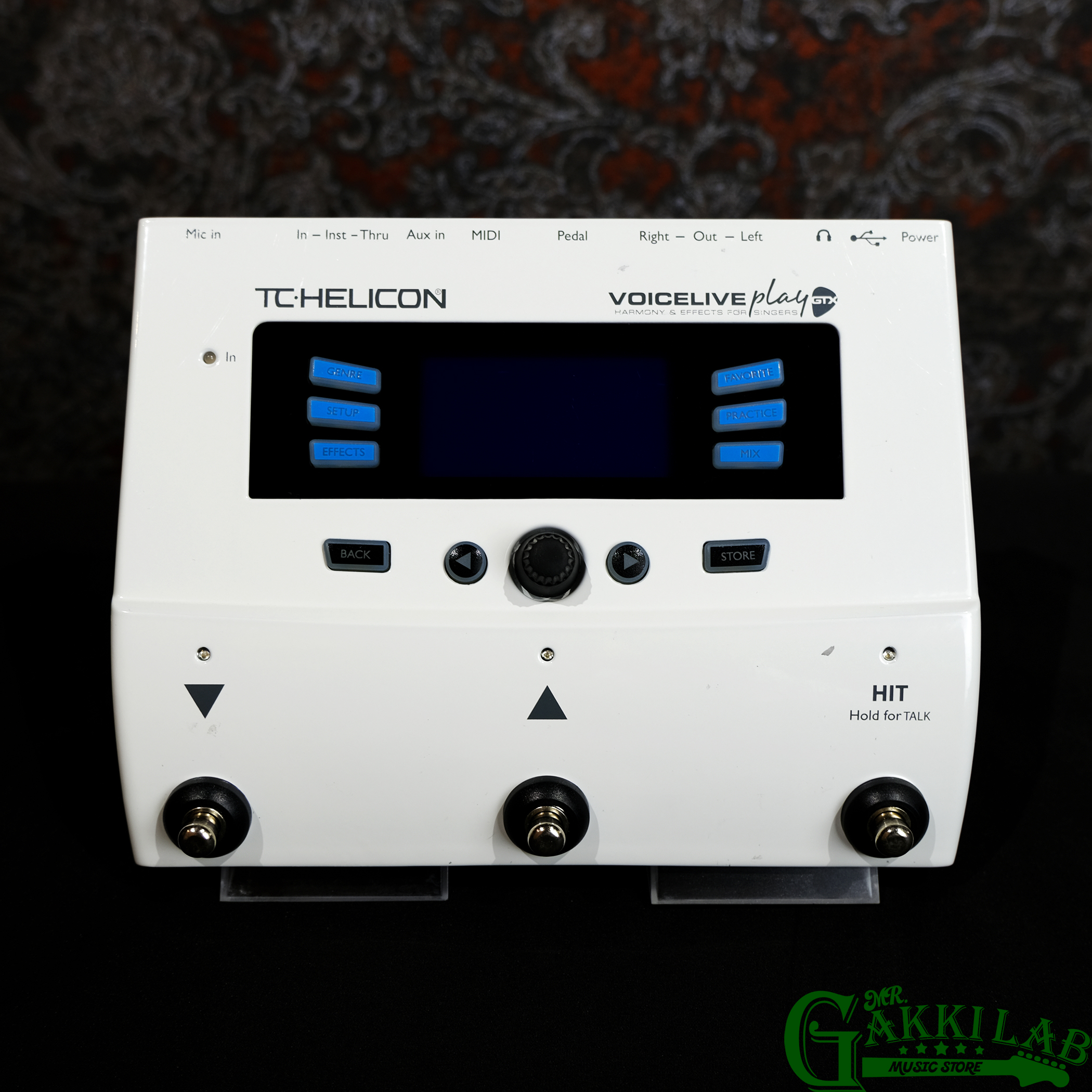 TC-Helicon VoiceLive Play GTX + SWITCH-3 | 札幌の楽器屋さん｜MR