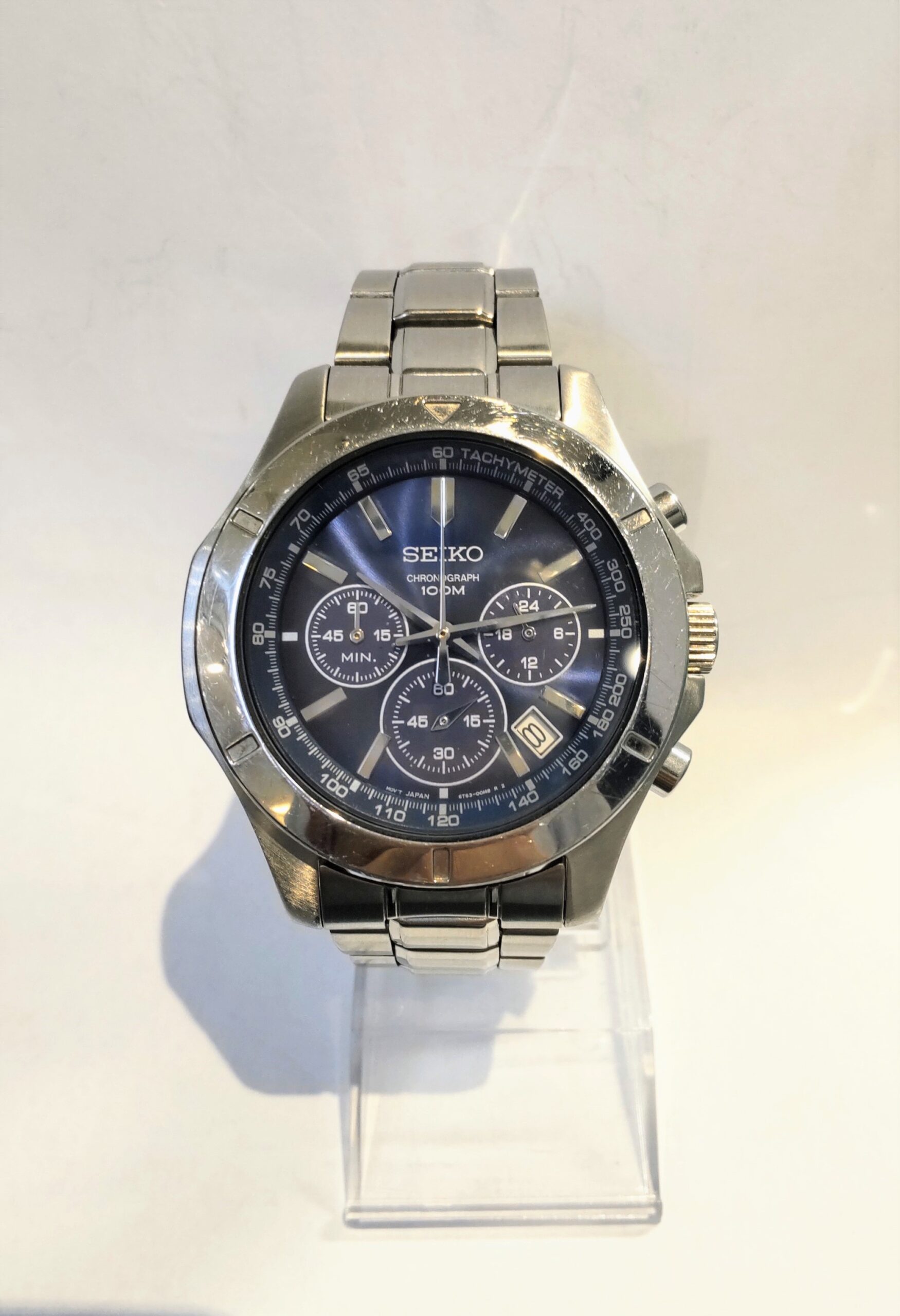 SEIKO CHRONO GRAPH セイコー クロノグラフの電池交換