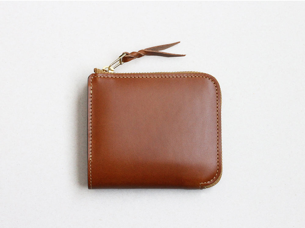 L-shaped zipper wallet 
