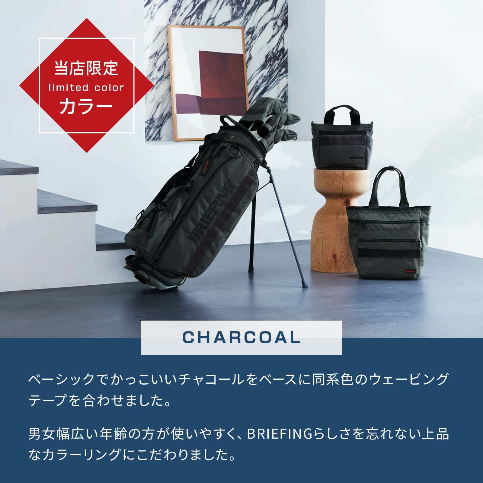当店限定カラー】 2WAY CART TOTE ECO CANVAS カートバッグ