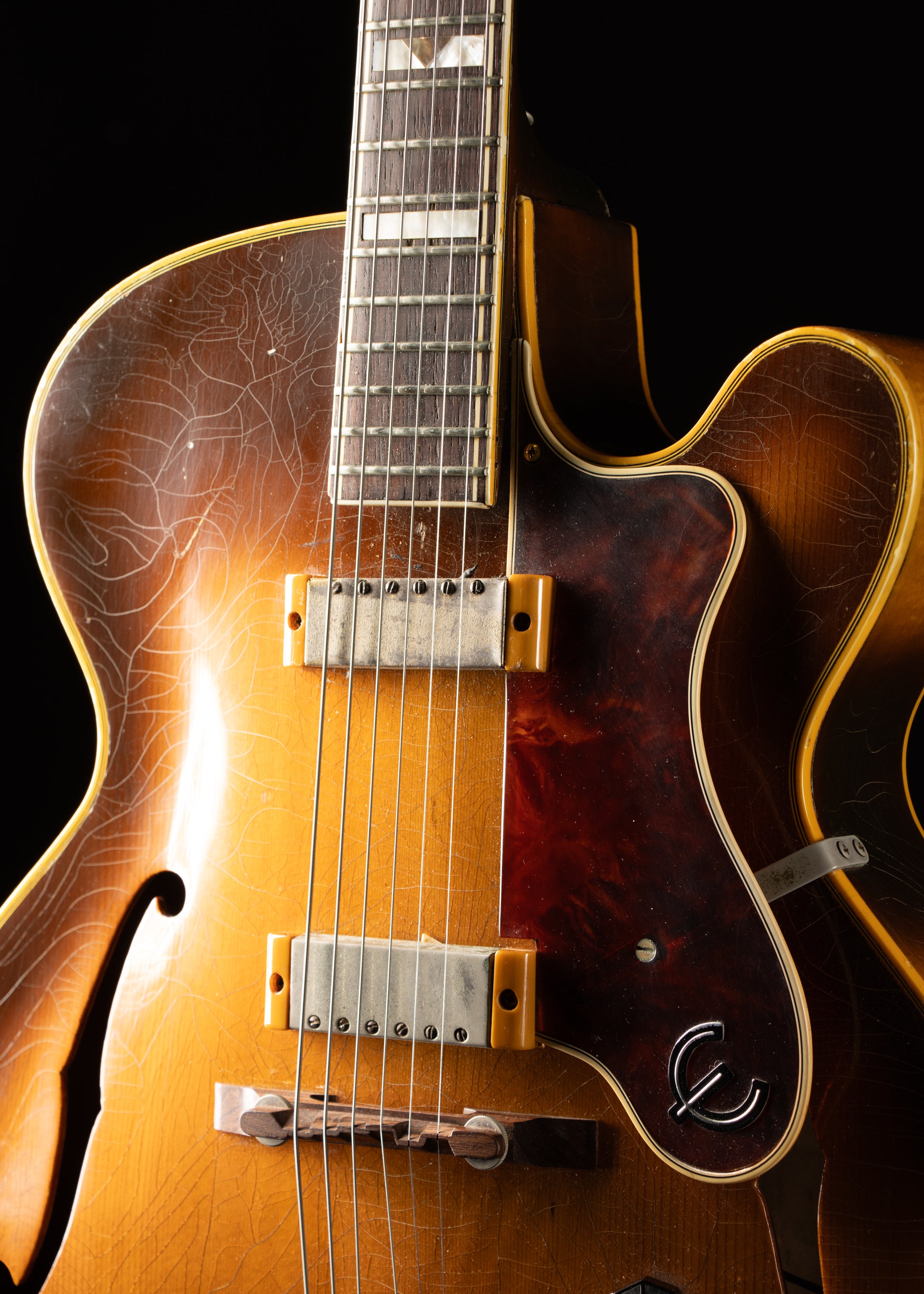 1951 Epiphone Zephyr Deluxe Regent Sunburst – Music City Vintage